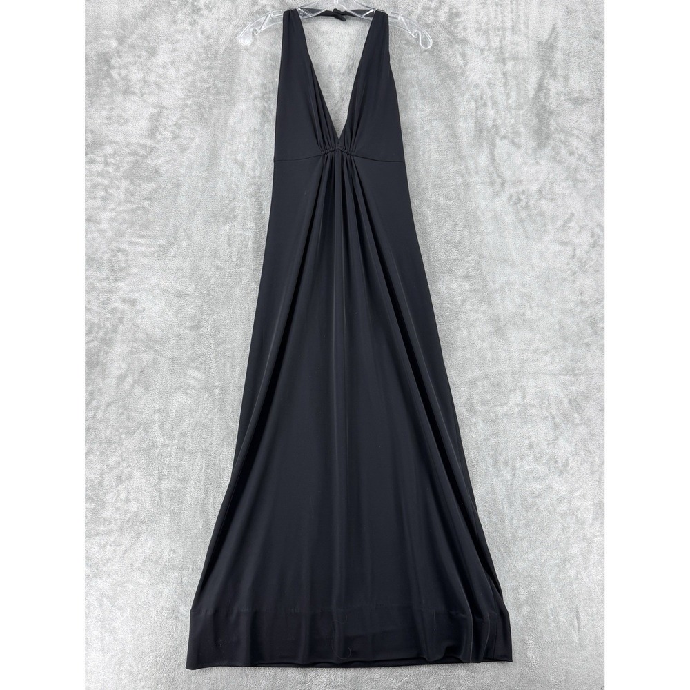 Vintage Rimini Dress Womens 8 Evening Event‎ Halter Maxi Gown Stretch Halter 90s